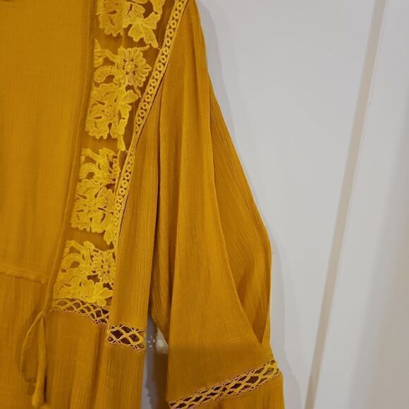 Entro Kimono Mustard Gold - Picture 4 of 9